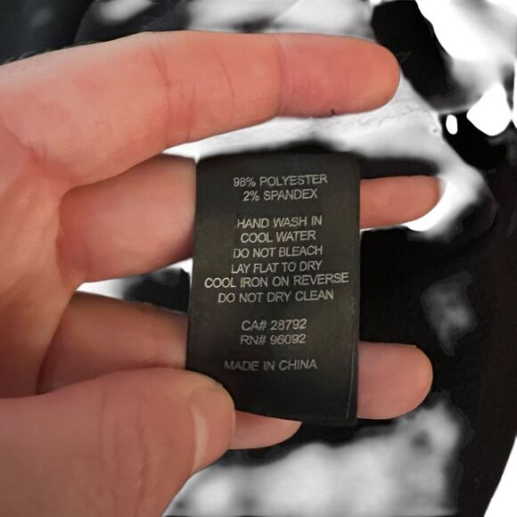 Matteson black tie waist vest. Size small - Picture 3 of 7